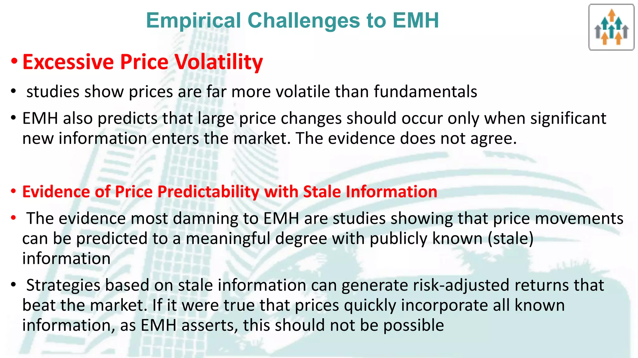 Theories of nonrandom price motion