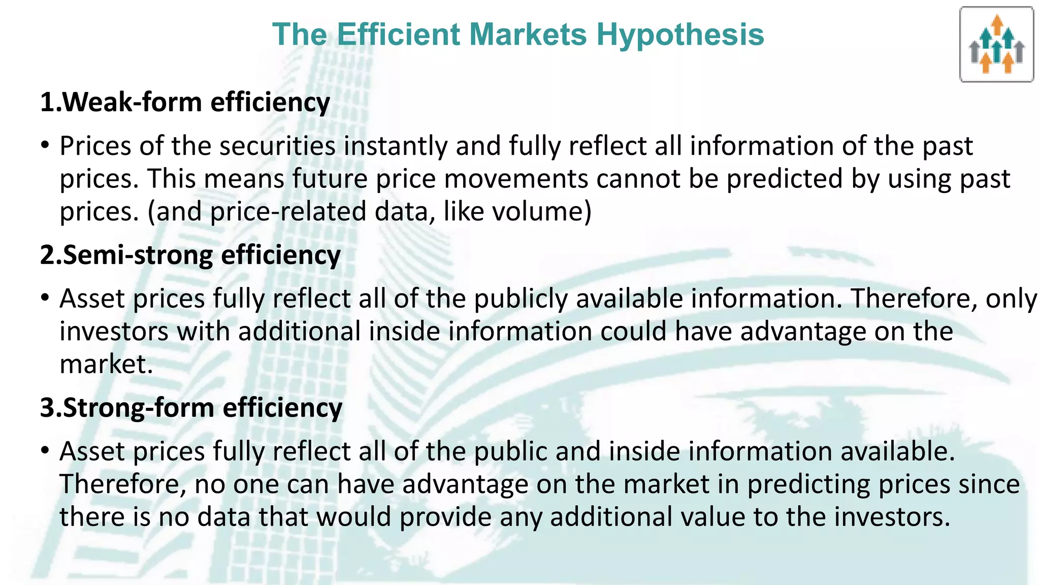 Theories of nonrandom price motion
