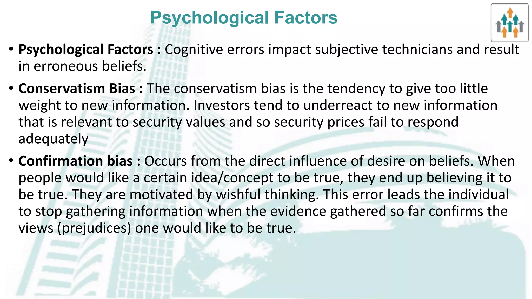 Theories of nonrandom price motion