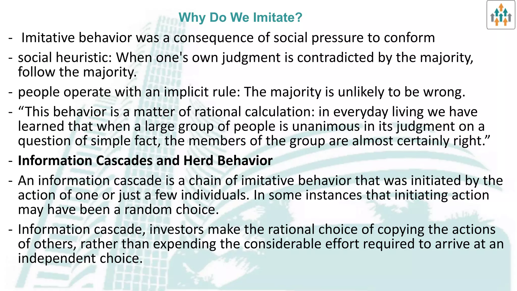 Theories of nonrandom price motion
