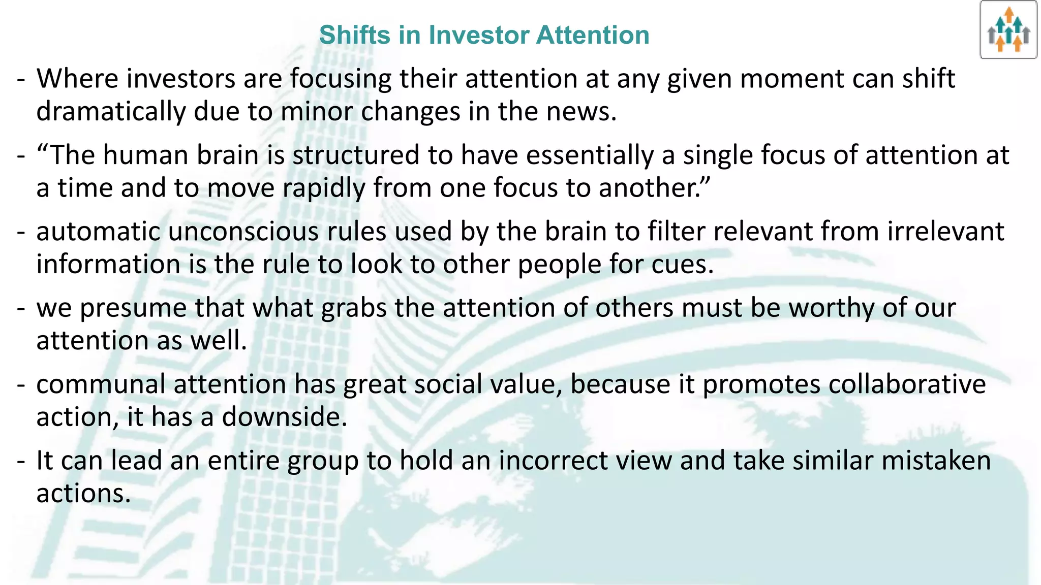 Theories of nonrandom price motion