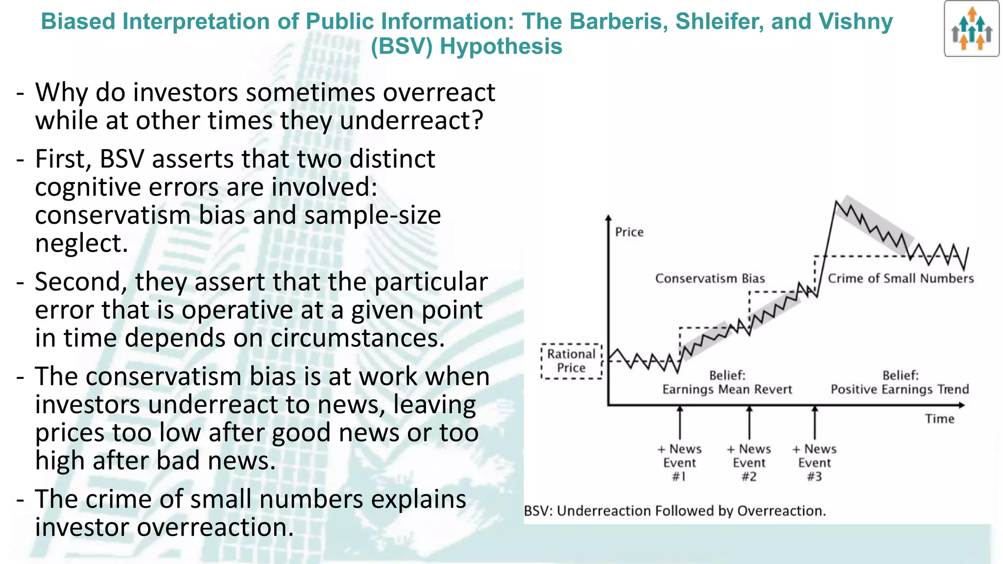 Theories of nonrandom price motion