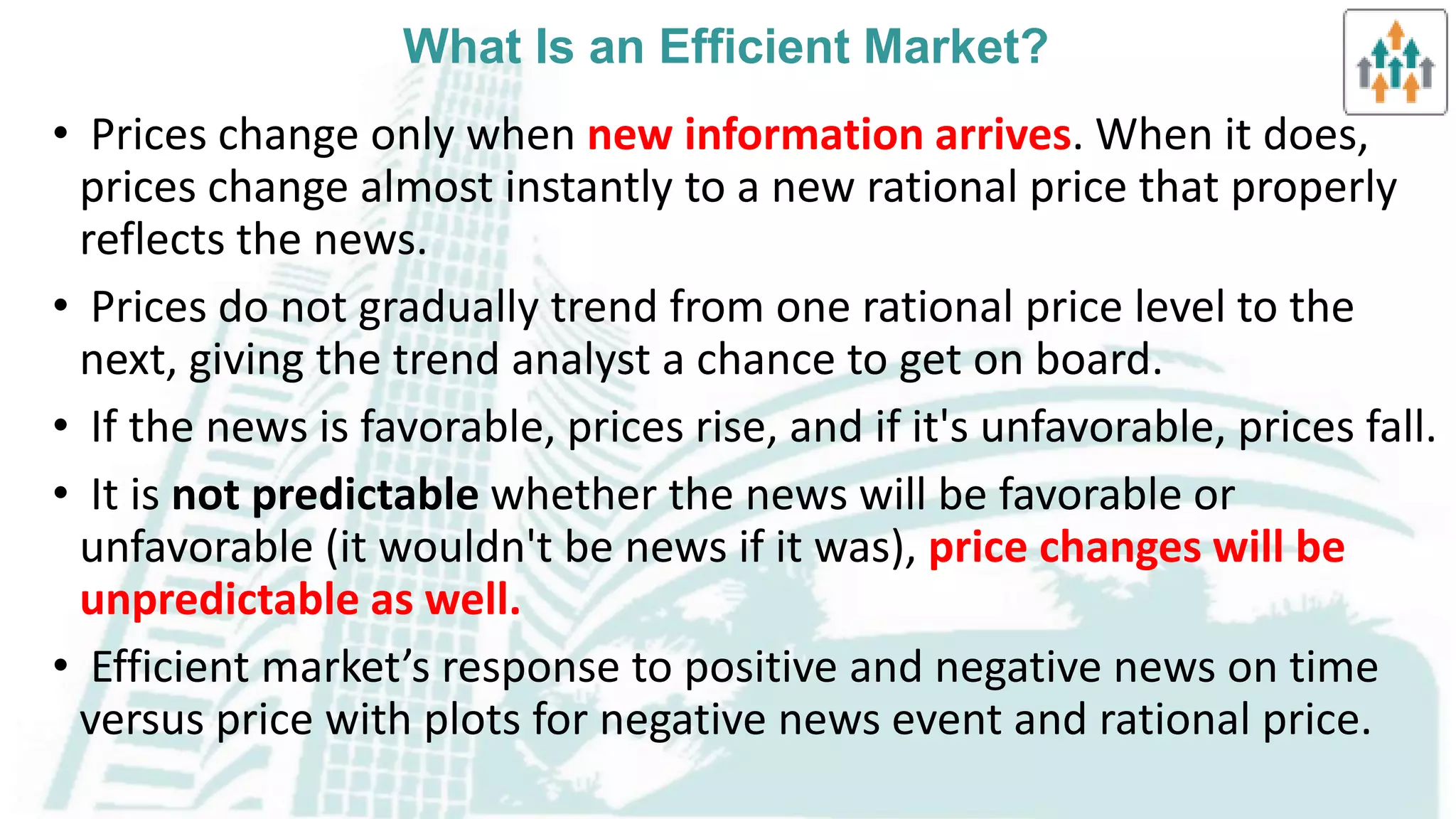 Theories of nonrandom price motion