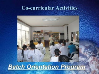 Co-curricular Activities
 