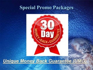 Special Promo Packages
 