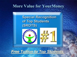 More Value for YourMoney
 