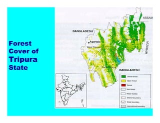 )RUHVW
RYHURI
7ULSXUD
6WDWH
 