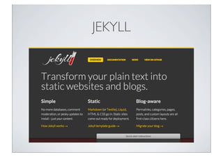 JEKYLL

 
