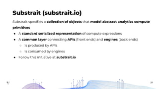 Apache Arrow: High Performance Columnar Data Framework