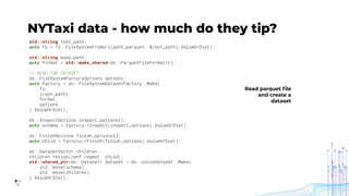 Apache Arrow: High Performance Columnar Data Framework