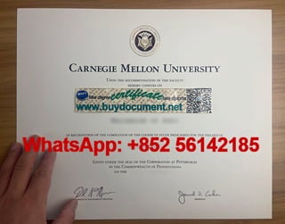 CMU degree. Buy Carnegie Mellon University diploma