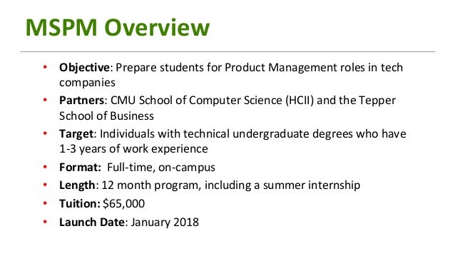 Behind Every Great Product Is A Product Manager Cmu Computer Science