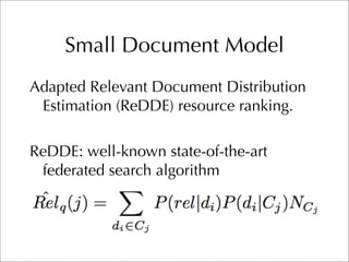 CMU TREC 2007 Blog Track