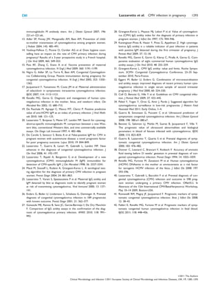Update on the prevention, diagnosis and management of cytomegalovirus ...