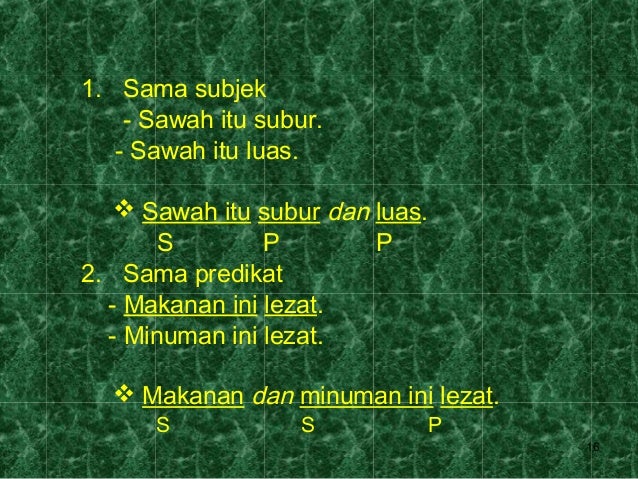 Kal majemuk-sekarang