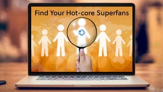 Game Thinking
Find Your Hot-core Superfans
 
