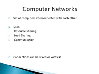 Required Fundamentals of Computer Networks | PDF