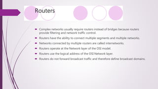 A Report on Routers | PPTX