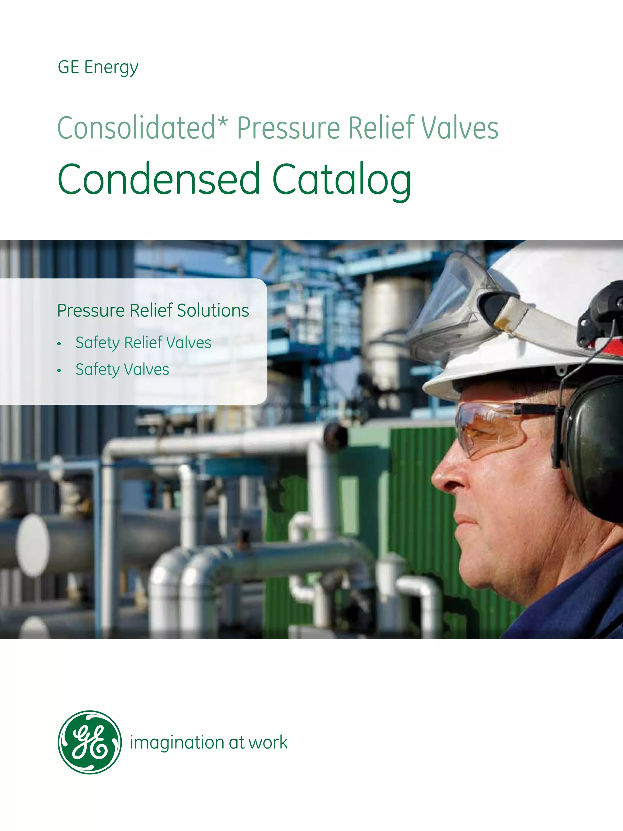GE Consolidated Pressure Relief and Safety Valves PDF