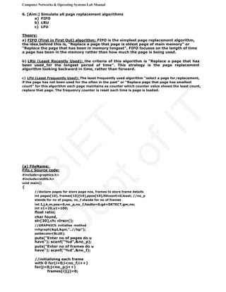 Cn os-lp lab manual k.roshan | PDF