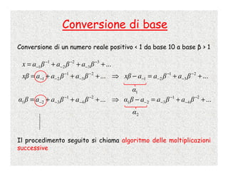 Calcolo Numerico - 2 - Rappresentazione Dei Numeri