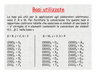 Calcolo Numerico - 2 - Rappresentazione Dei Numeri