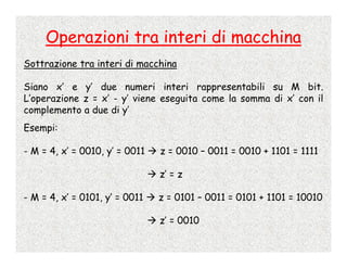 Calcolo Numerico - 2 - Numeri Di Macchina