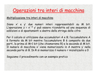 Calcolo Numerico - 2 - Numeri Di Macchina