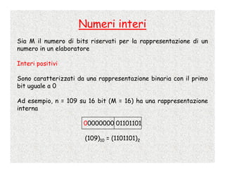 Calcolo Numerico - 2 - Numeri Di Macchina