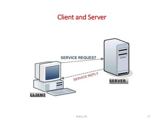 Client and Server
Rubal_CN 17
 