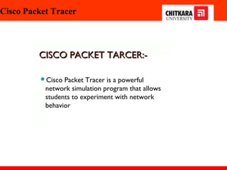 Cisco Packet Tracer
 