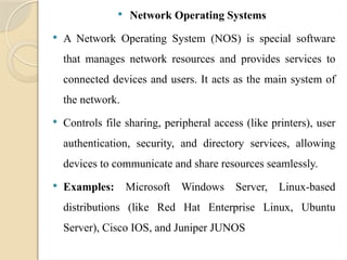 adavanced network system with networking | PPTX