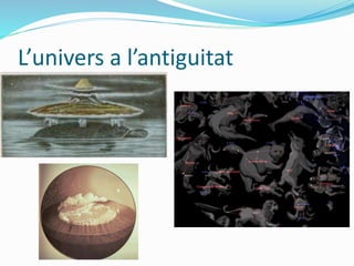 L’univers a l’antiguitat 
 