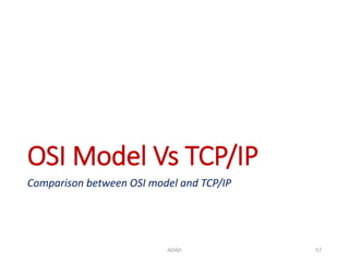 OSI model and TCP/IP model | PPTX