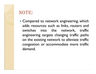 Network Traffic Engineering Comprehensive Guide to Telecommunication Network Dimensioning and ...