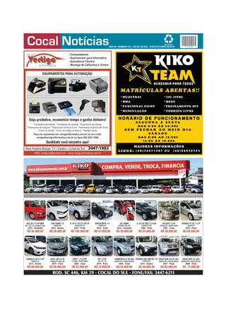 ANO XII-NÚMERO 512 -COCALDOSUL, 10 DE OUTUBRO DE2014
 