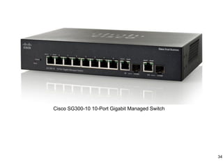 Cisco SG300-10 10-Port Gigabit Managed Switch
34
 