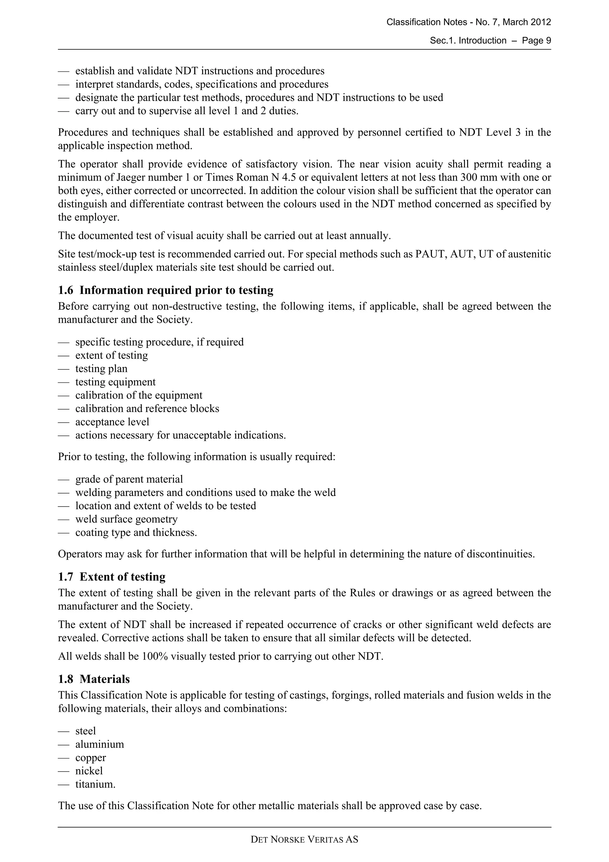 Non Destructive Testing | PDF