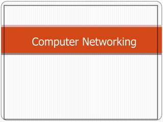 Computer Networking 