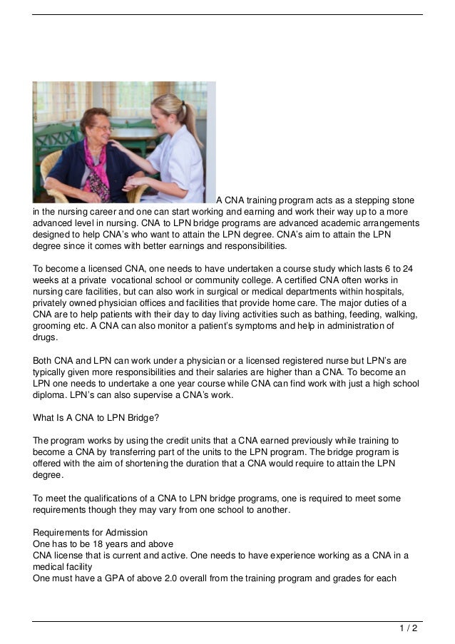 where can a cna work