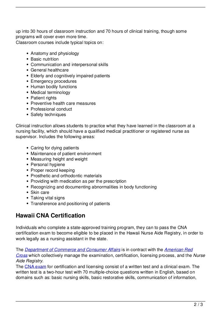 cna qualifications