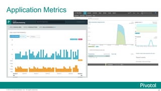 25© 2015 Pivotal Software, Inc. All rights reserved.
Application Metrics
 