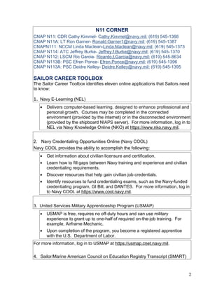 Cnaf newsletter 20 dec 2010