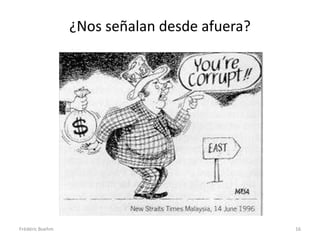 Frédéric Boehm 16
¿Nos señalan desde afuera?
 