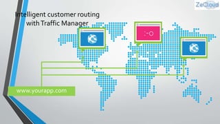 Intelligent customer routing
withTraffic Manager
www.yourapp.com
 