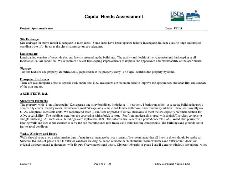 capital-needs-assessment-template-hq-template-documents