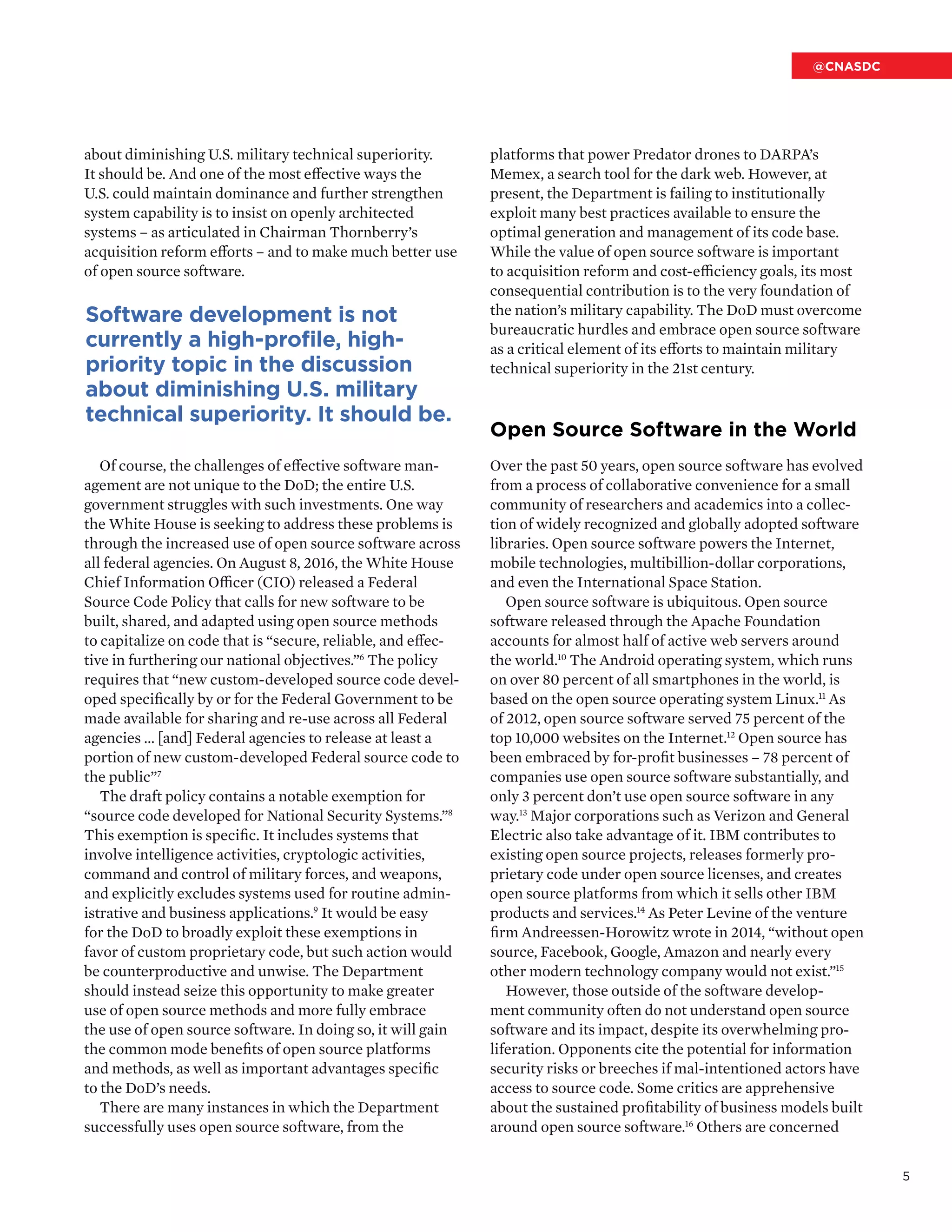 Cnas report open-sourcesoftware | PDF
