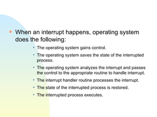 introduction To Operating System | PPT