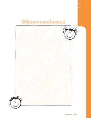 Sexto grado 129129
Observaciones
 