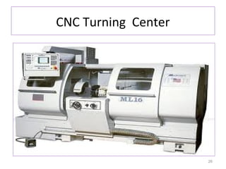 CNC Turning Center

26

 